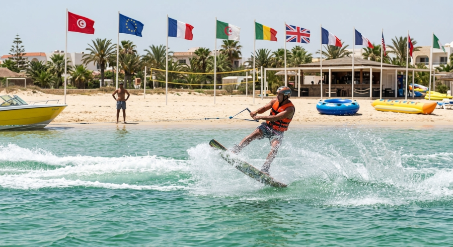 Wakeboard à Hammamet