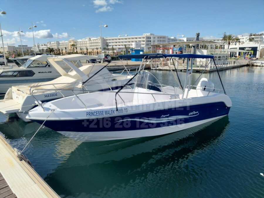 Balade Bateau Privé YASMINE HAMMAMET TUNISIE