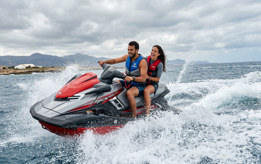 Tour jet ski Hammamet